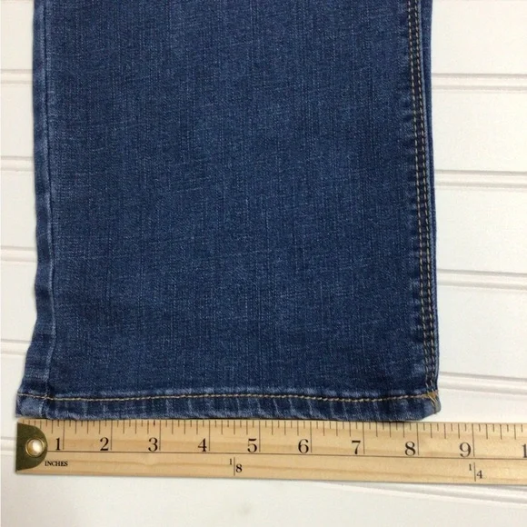 Cato 12p Women's Straight Leg Blue Jeans (0205) - Picture 9 of 10